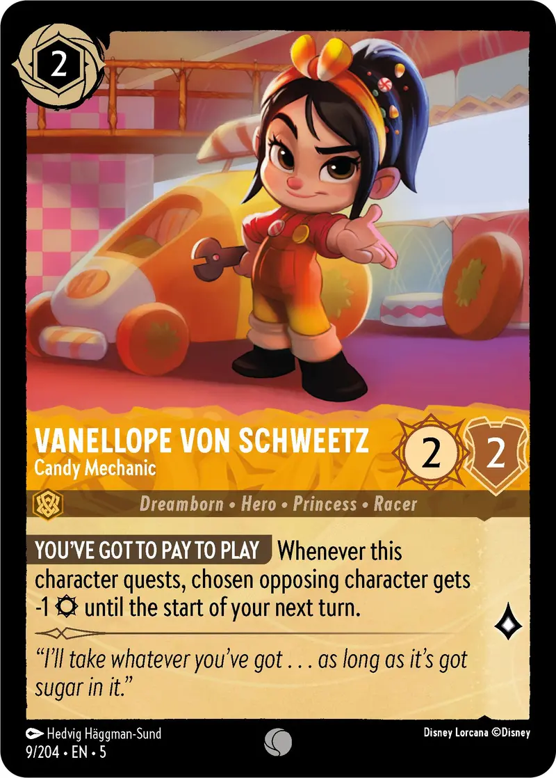 Vanellope Von Schweetz - Candy Mechanic (9/204) [Shimmering Skies] 1