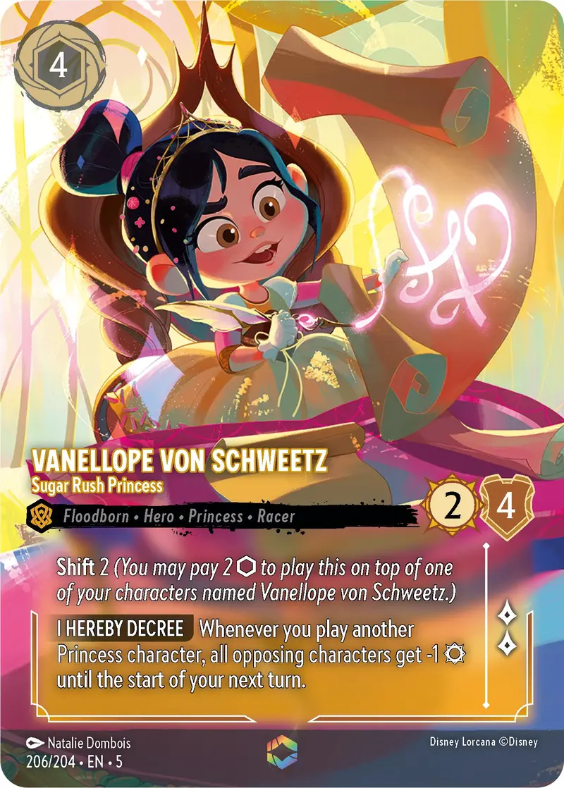 Vanellope Von Schweetz - Sugar Rush Princess (Enchanted) (206/204) [Shimmering Skies] 1