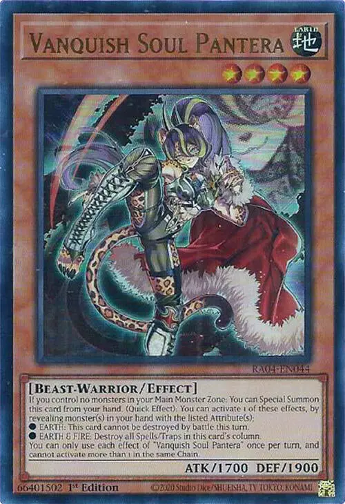 Vanquish Soul Pantera [Ra04-En044] Ultra Rare 1