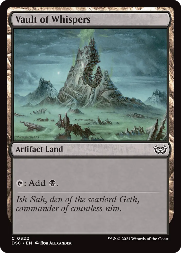 Vault Of Whispers [Duskmourn: House Of Horror Commander] 1