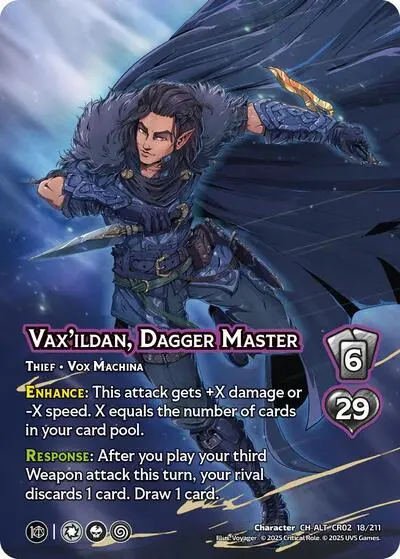 Vax Ildan Dagger Master (Alternate Art) 1