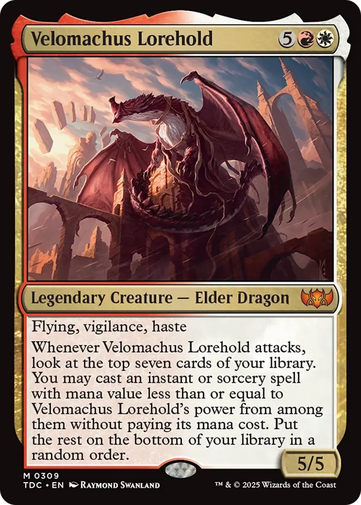Velomachus Lorehold [Tarkir: Dragonstorm Commander] 1