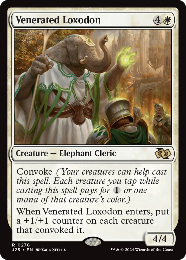 Venerated Loxodon [Foundations Jumpstart] 1