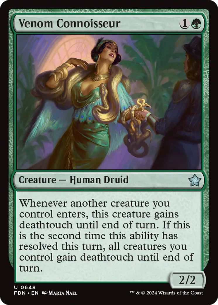Venom Connoisseur [Foundations] 1
