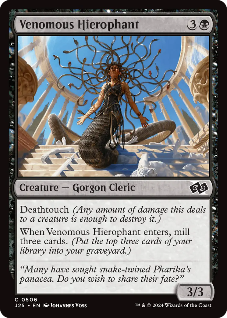 Venomous Hierophant [Foundations Jumpstart] 1