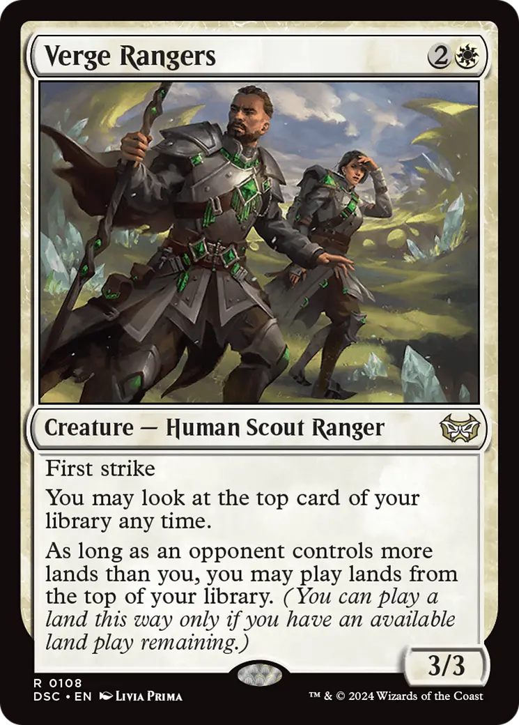 Verge Rangers [Duskmourn: House Of Horror Commander] 1