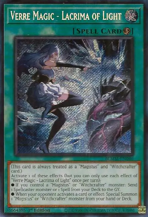 Verre Magic - Lacrima Of Light [Blmm-En046] Secret Rare 1