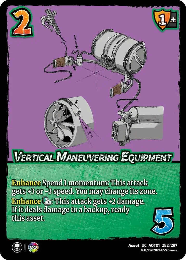 Vertical Maneuvering Equipment - Attack On Titan: Battle For Humanity (Aot1) 1