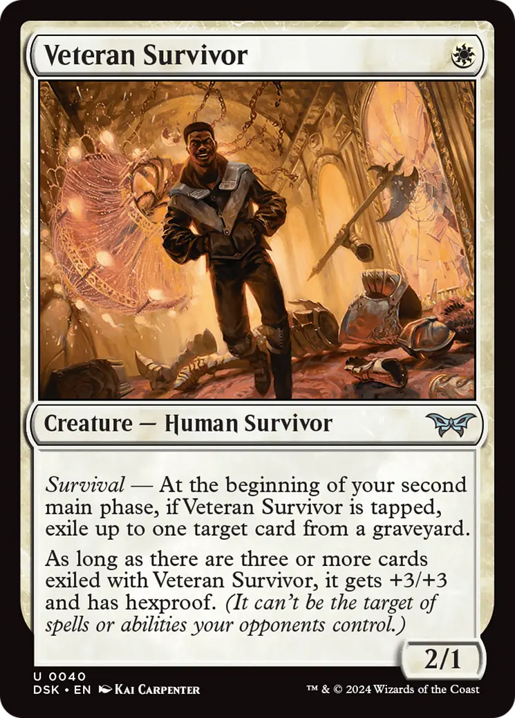 Veteran Survivor [Duskmourn: House Of Horror] 1