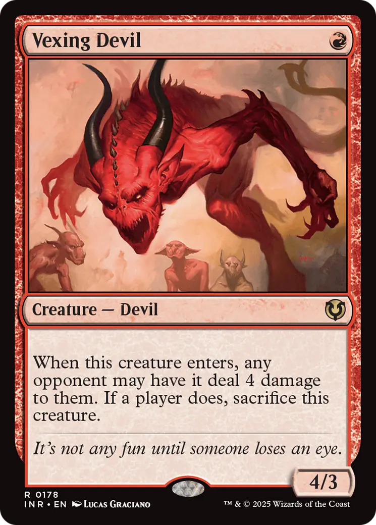 Vexing Devil [Innistrad Remastered] 1