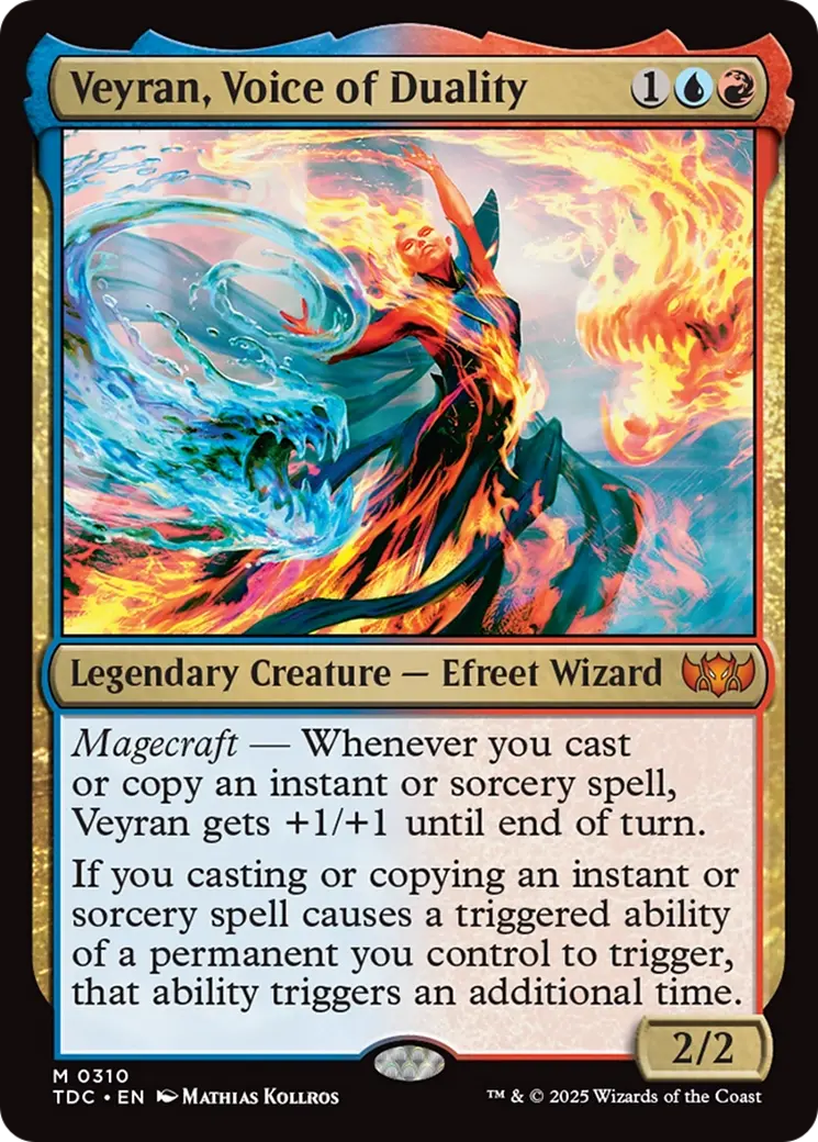 Veyran, Voice Of Duality [Tarkir: Dragonstorm Commander] 1