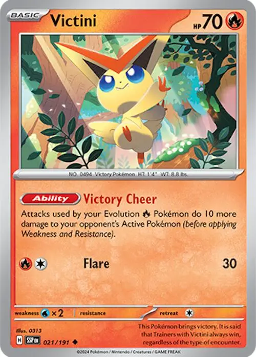 Victini (021/191) [Scarlet & Violet: Surging Sparks] 1