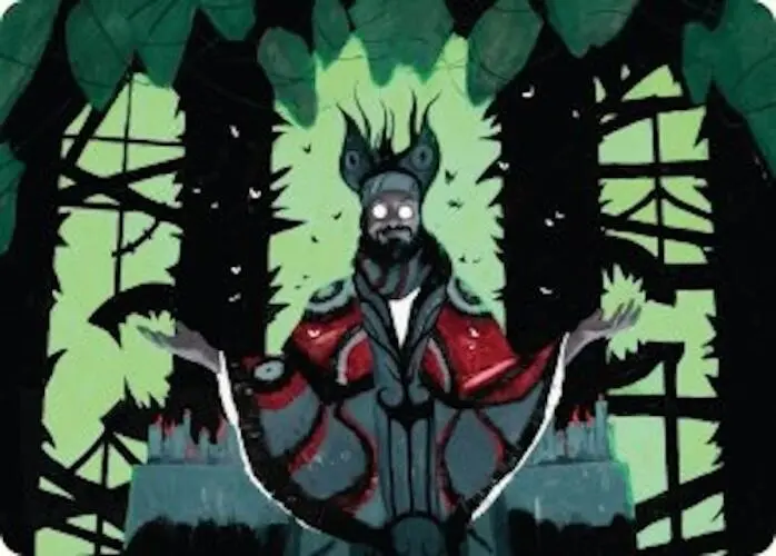 Victor, Valgavoth's Seneschal Art Card (23/54) [Duskmourn: House Of Horror Art Series] 1