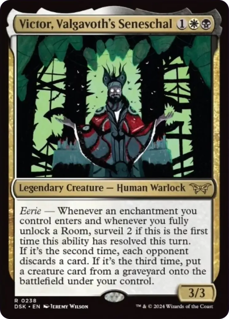 Victor, Valgavoth's Seneschal [Duskmourn: House Of Horror] 1