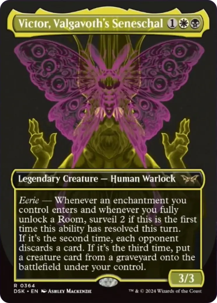 Victor, Valgavoth's Seneschal (Showcase) [Duskmourn: House Of Horror] 1