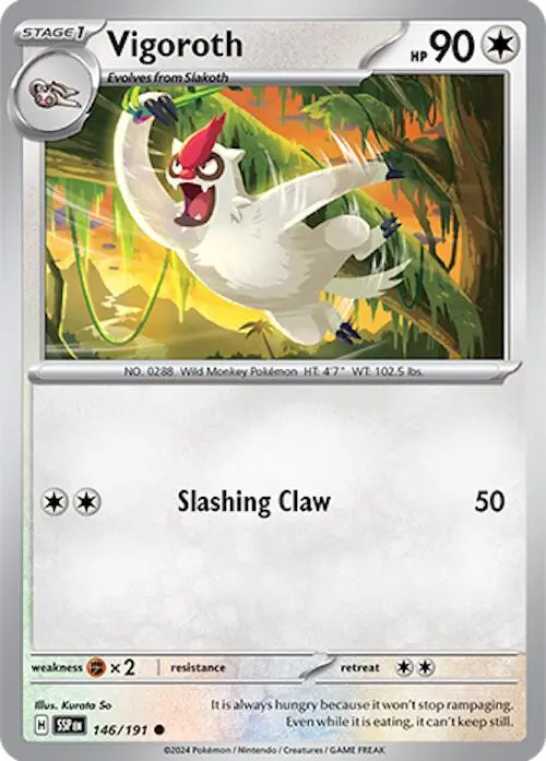 Vigoroth (146/191) [Scarlet & Violet: Surging Sparks] 1