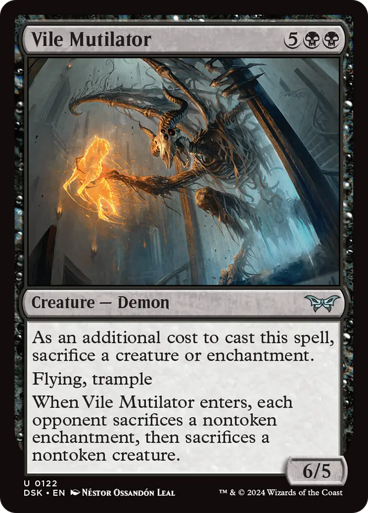 Vile Mutilator [Duskmourn: House Of Horror] 1