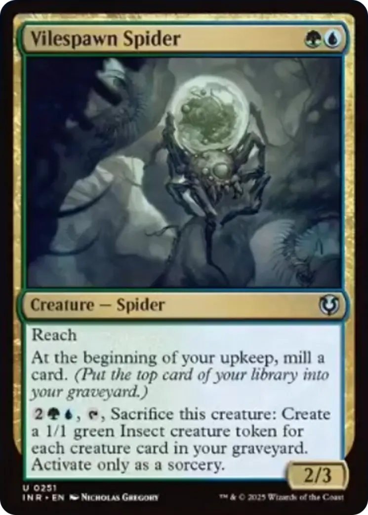 Vilespawn Spider [Innistrad Remastered] 1