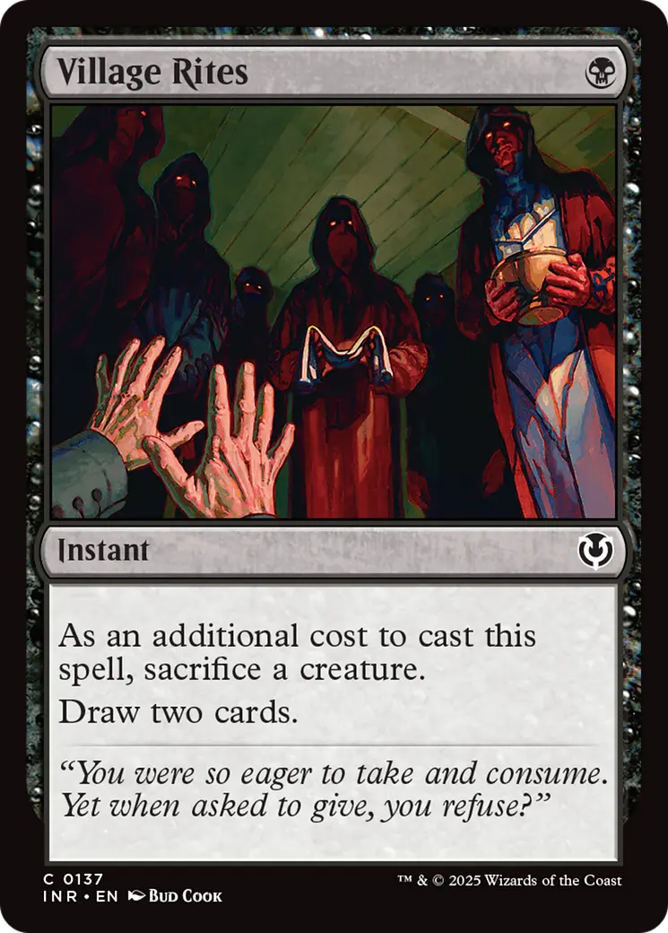 Village Rites [Innistrad Remastered] 1