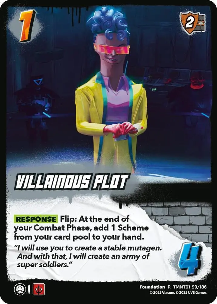 Villainous Plot - Teenage Mutant Ninja Turtles (Tmnt) 1