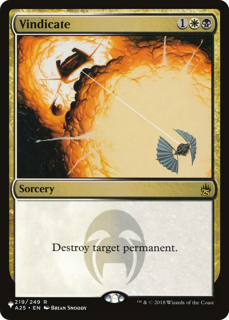 Vindicate [The List] 1