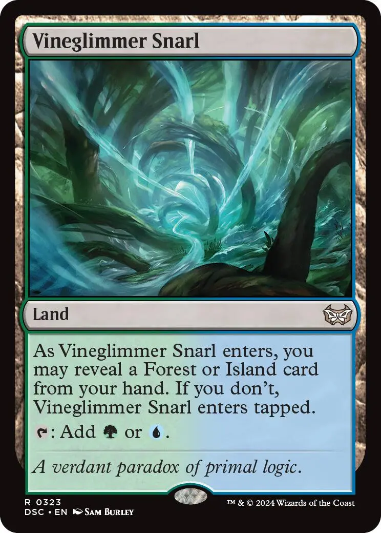 Vineglimmer Snarl [Duskmourn: House Of Horror Commander] 1