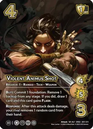 Violent Animus Shot (Alternate Art) 1
