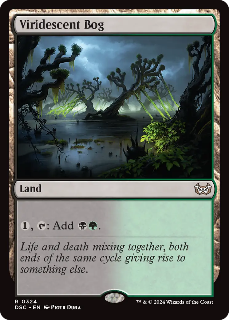 Viridescent Bog [Duskmourn: House Of Horror Commander] 1