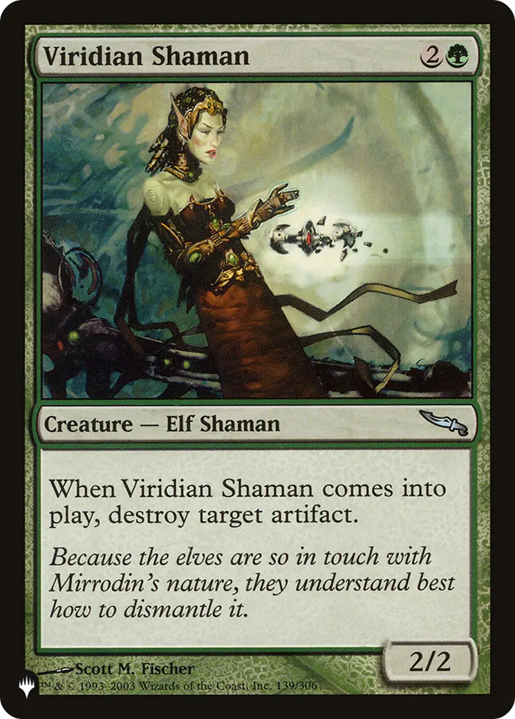 Viridian Shaman [The List] 1