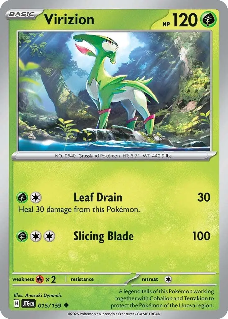 Virizion (015/159) [Scarlet & Violet: Journey Together] 1