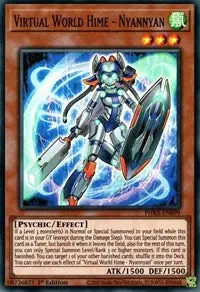 Virtual World Hime - Nyannyan [Phra-En099] Super Rare 1