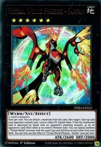 Virtual World Phoenix - Fanfan [Phra-En043] Ultra Rare 1