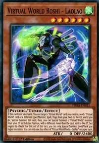 Virtual World Roshi - Laolao [Phra-En011] Super Rare 1