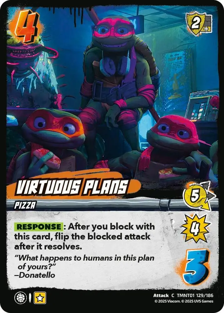 Virtuous Plans - Teenage Mutant Ninja Turtles (Tmnt) 1