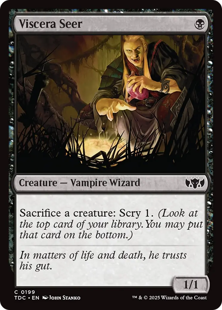 Viscera Seer [Tarkir: Dragonstorm Commander] 1