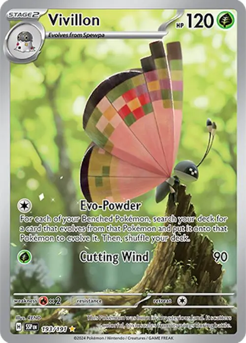Vivillon (193/191) [Scarlet & Violet: Surging Sparks] 1