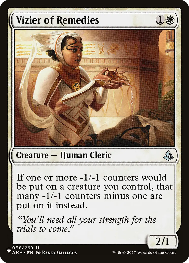 Vizier Of Remedies [The List] 1