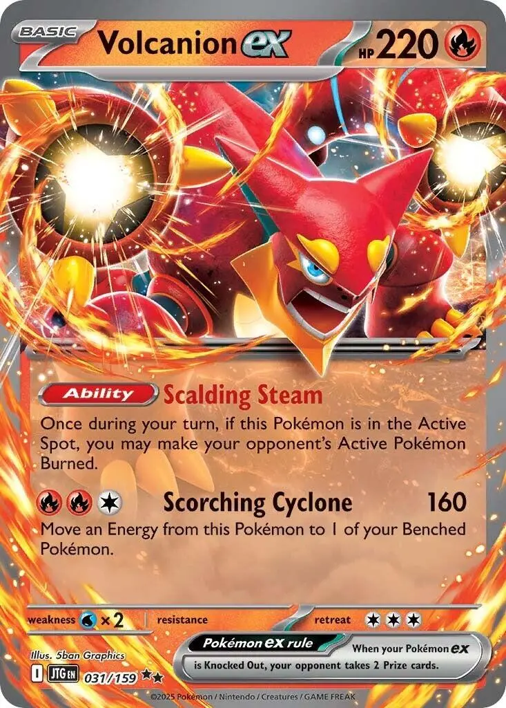 Volcanion Ex (031/159) [Scarlet & Violet: Journey Together] 1