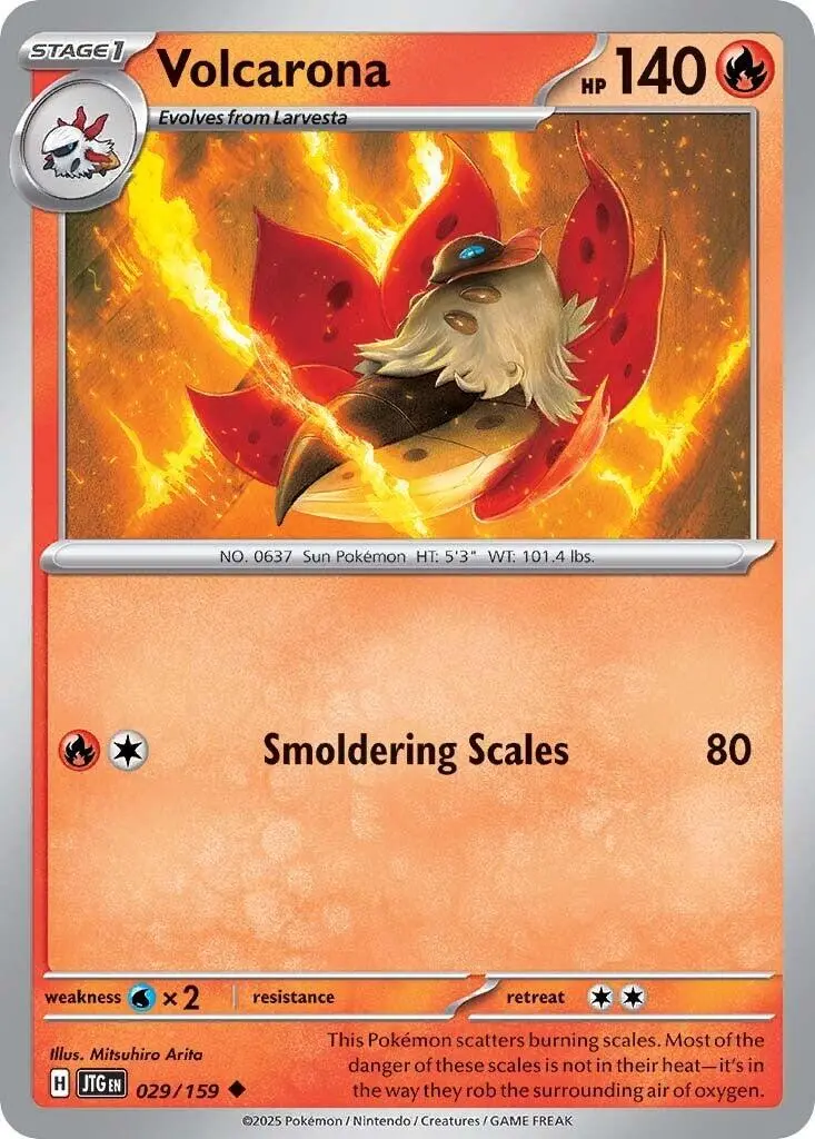 Volcarona (029/159) [Scarlet & Violet: Journey Together] 1