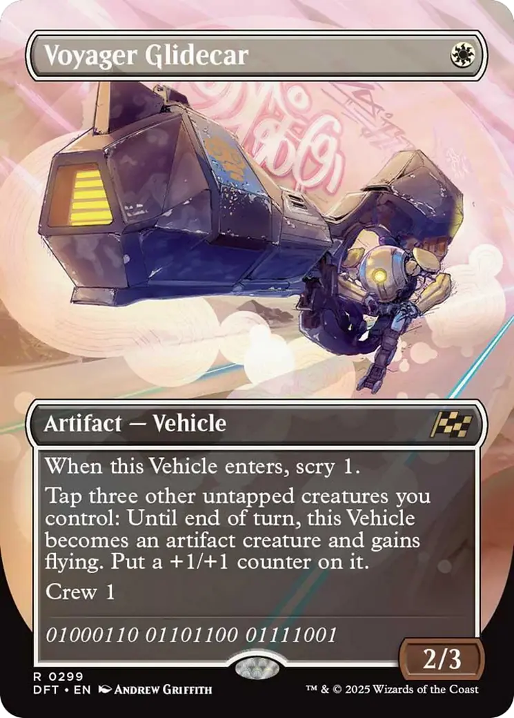 Voyager Glidecar (Borderless) [Aetherdrift] 1