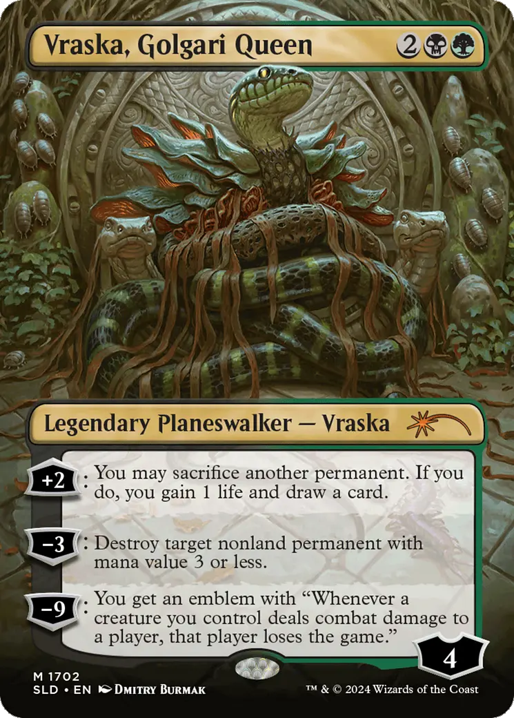 Vraska, Golgari Queen (1702) [Secret Lair Drop Series] 1