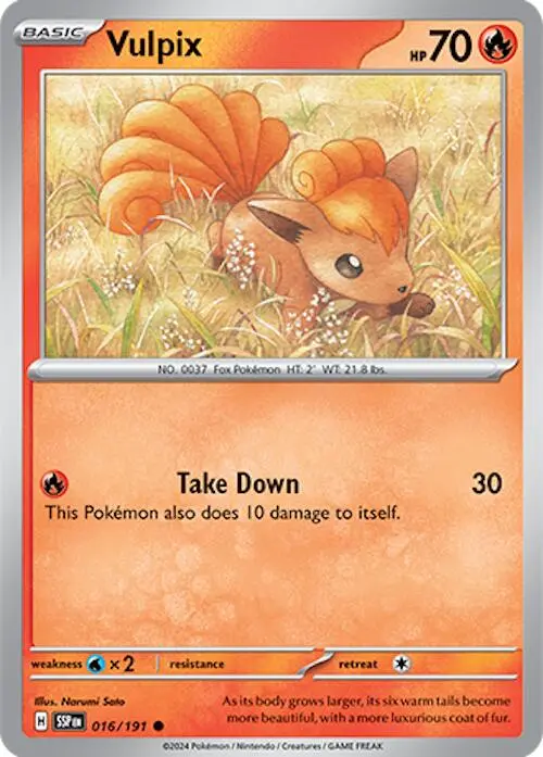 Vulpix (016/191) [Scarlet & Violet: Surging Sparks] 1