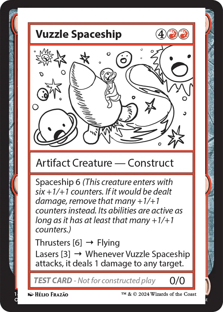 Vuzzle Spaceship [Mystery Booster 2 Playtest Cards] 1