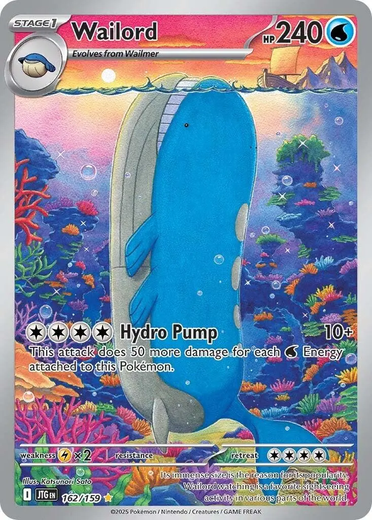 Wailord (162/159) [Scarlet & Violet: Journey Together] 1