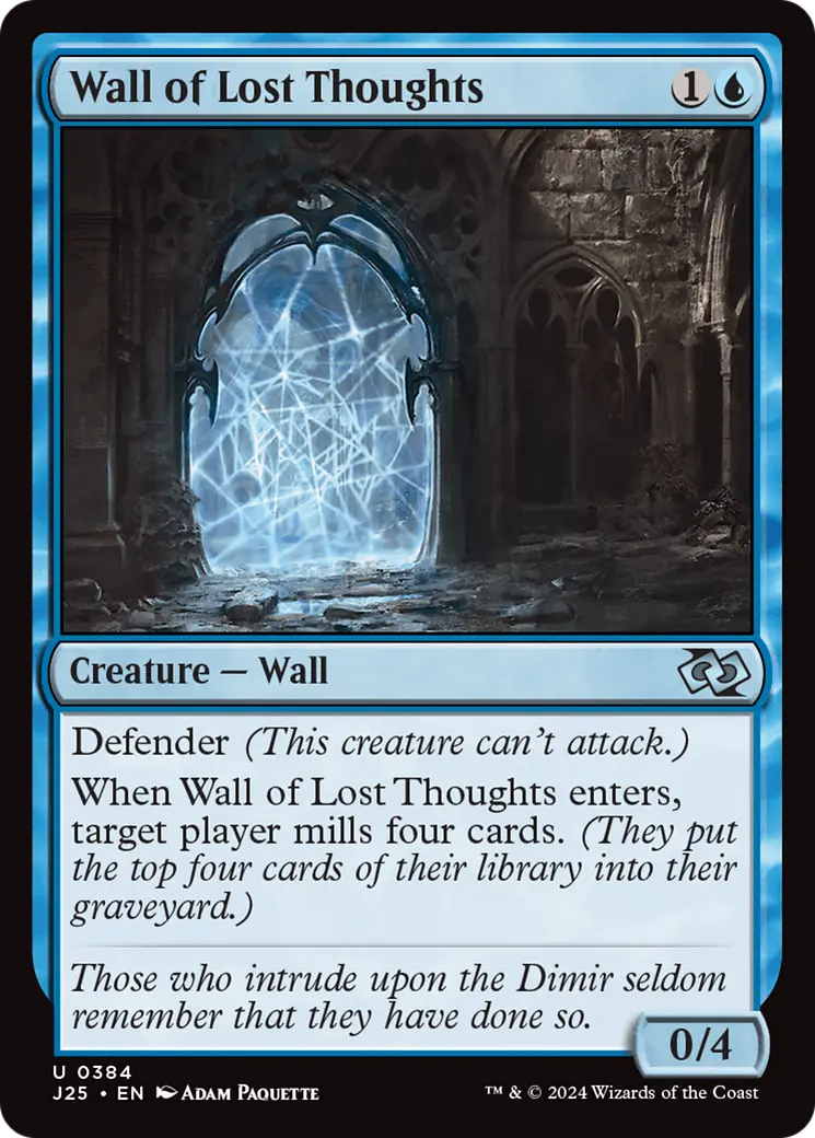Wall Of Lost Thoughts [Foundations Jumpstart] 1