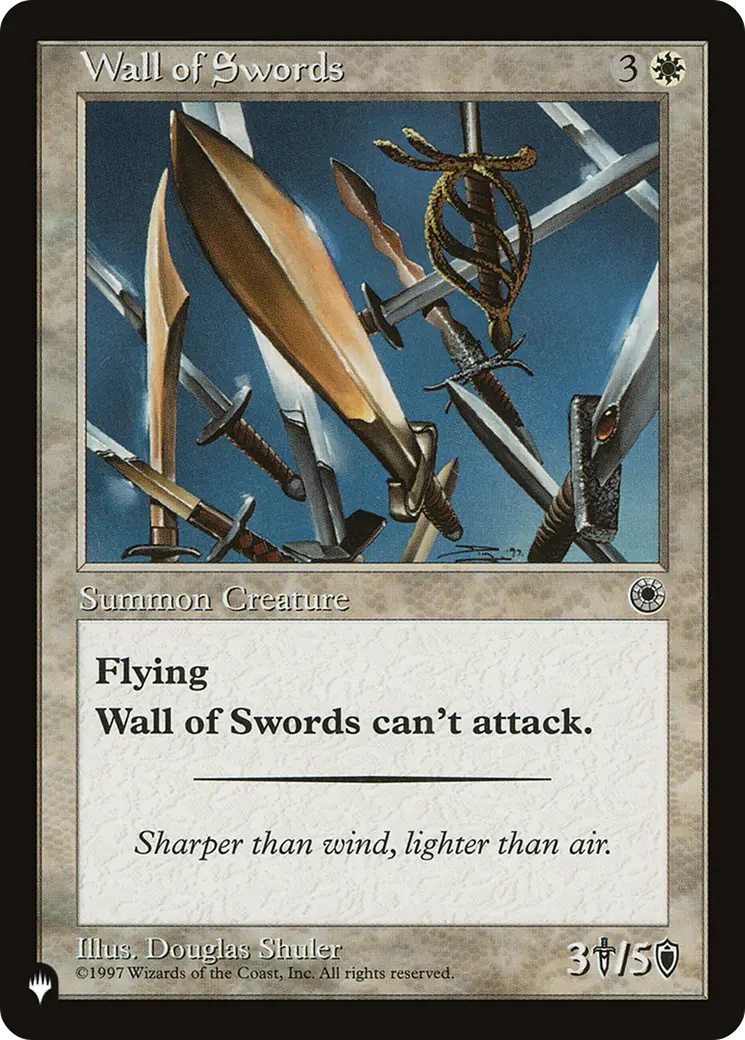 Wall Of Swords [The List] 1