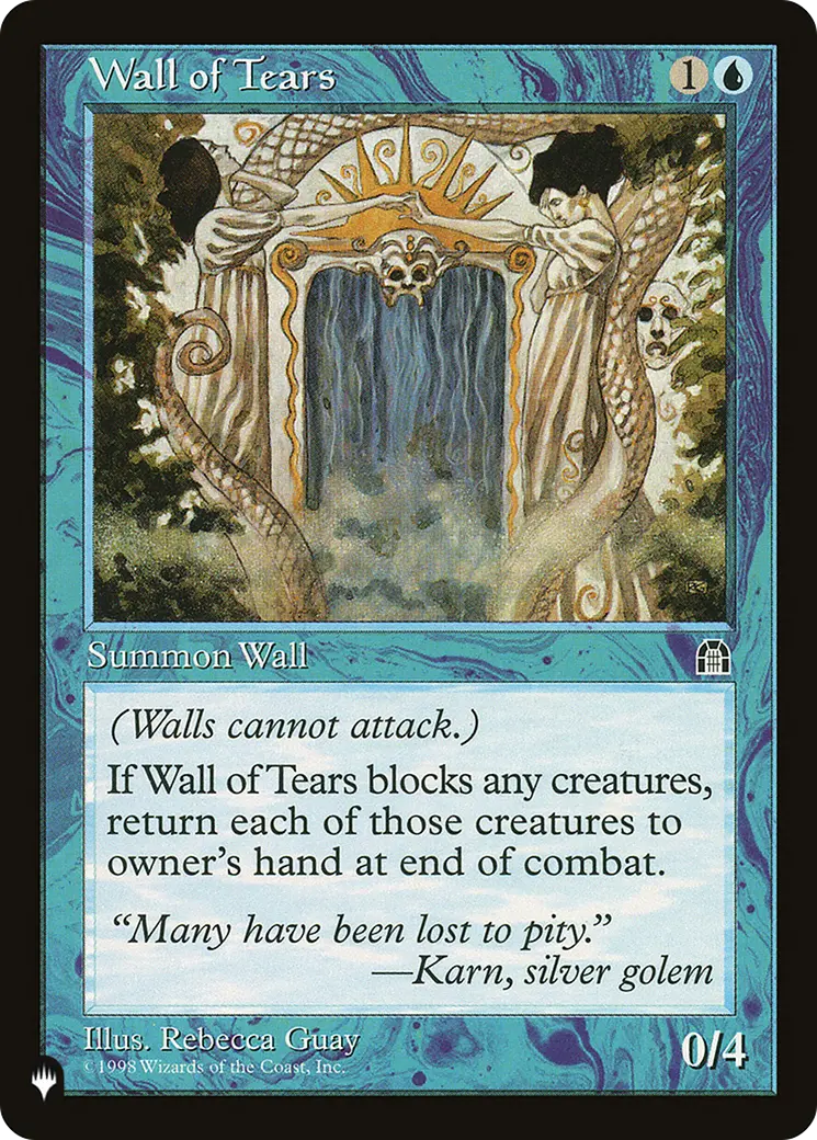 Wall Of Tears [The List] 1