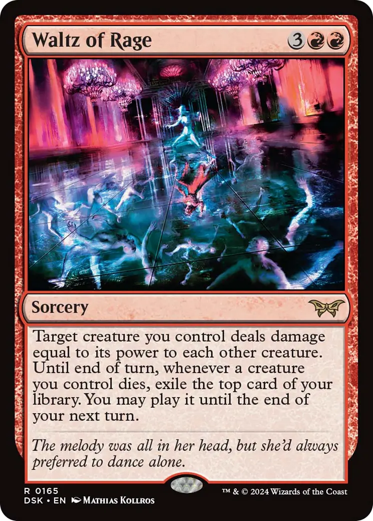 Waltz Of Rage [Duskmourn: House Of Horror] 1