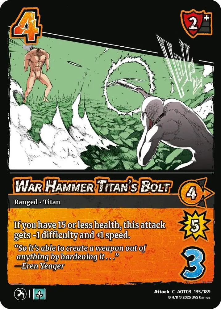 War Hammer Titan's Bolt 1