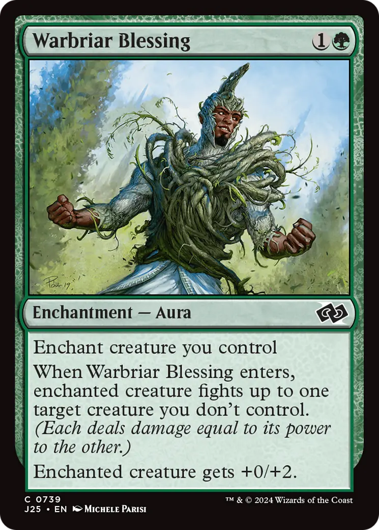 Warbriar Blessing [Foundations Jumpstart] 1